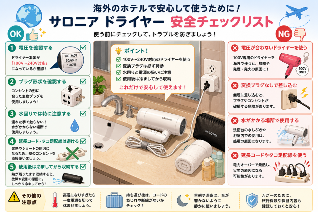 海外ホテルで安全に使うチェックリスト